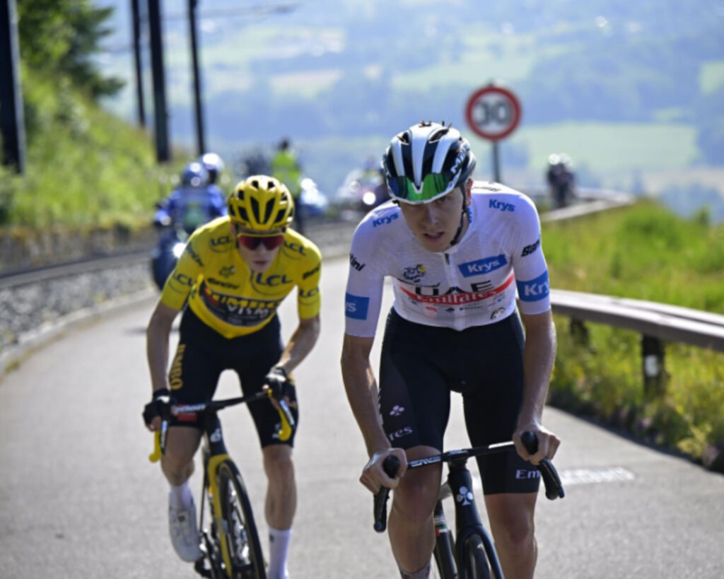 Pogacar y Vingegaard