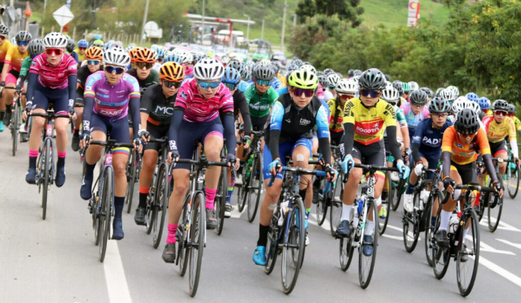 Pelotón mujeres Colombia