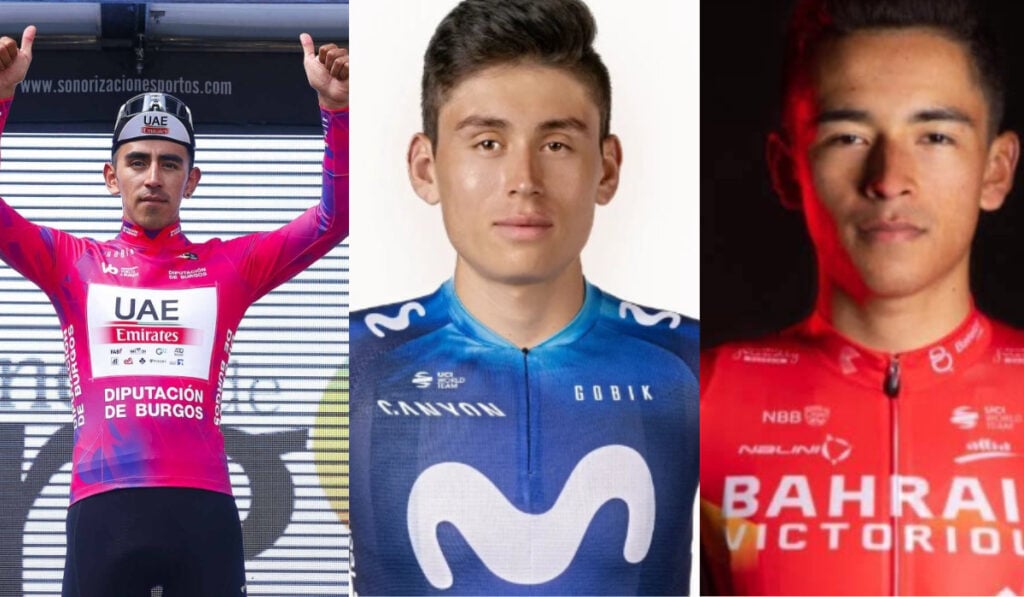 Colombianos en Vuelta Burgos 2023