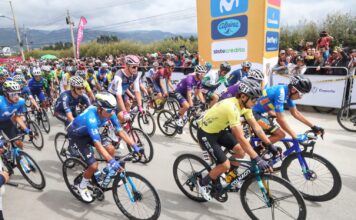 Lucena confiesa cuánto dinero le deja al país el Tour Colombia Nairo en medio de varios ciclistas