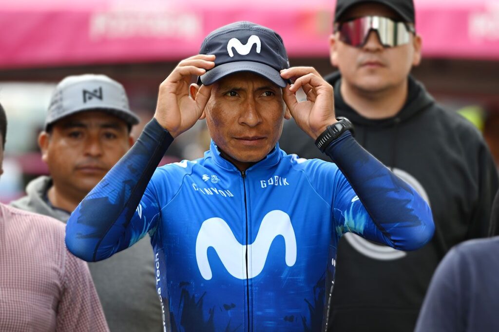 Nairo Quintana azul