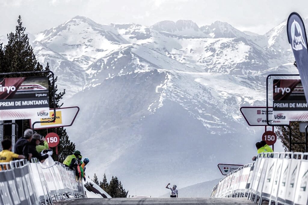 Tadej Pogacar en Port Ainé