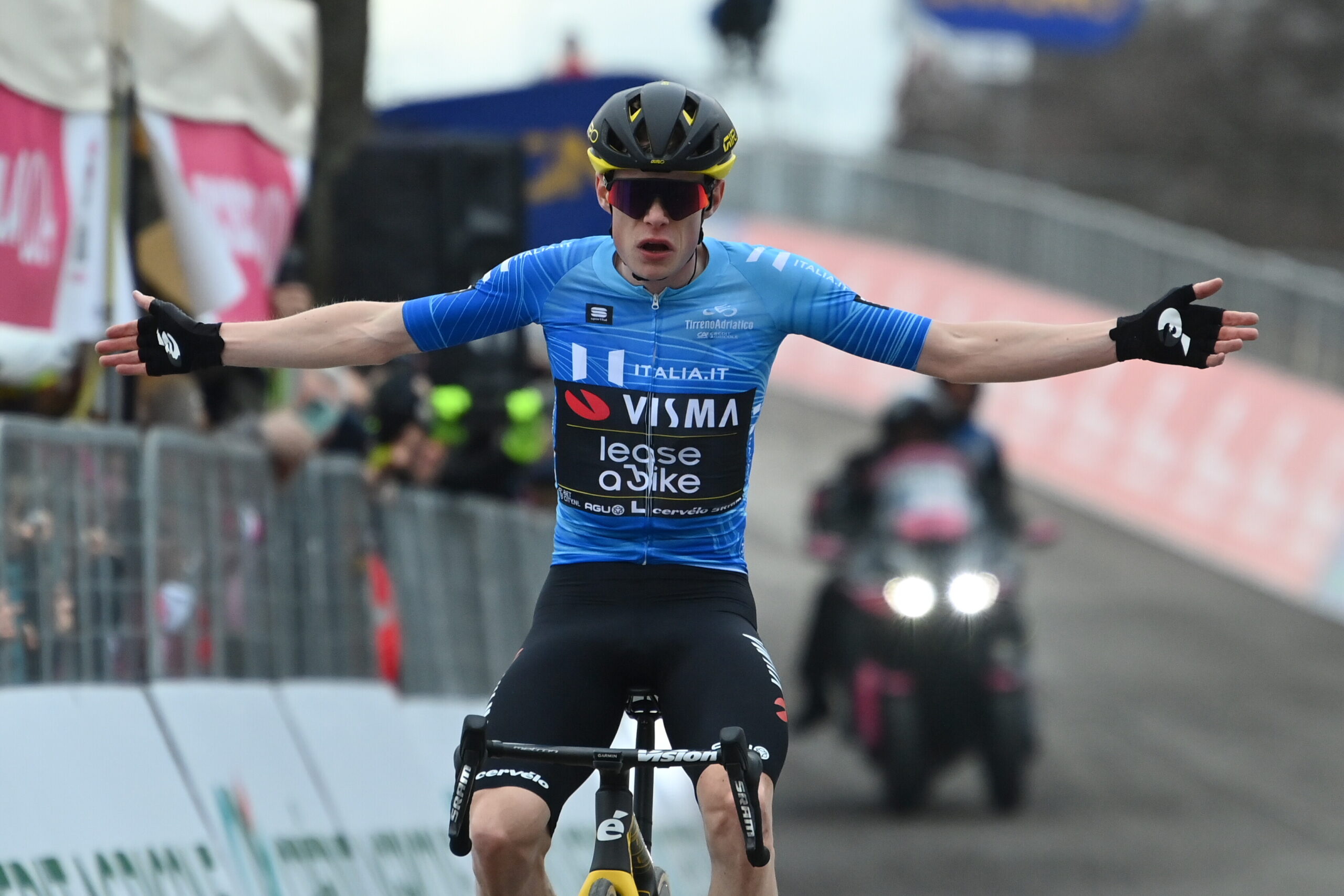 Jonas Vingegaard es el ganador de la etapa 6 de la Tirreno Adriático