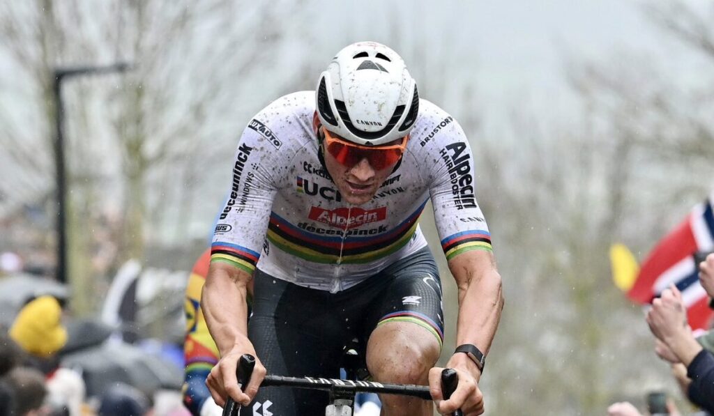Van der Poel con barro