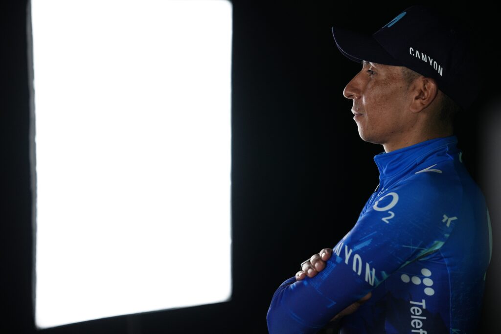 Nairo Quintana con gorra
