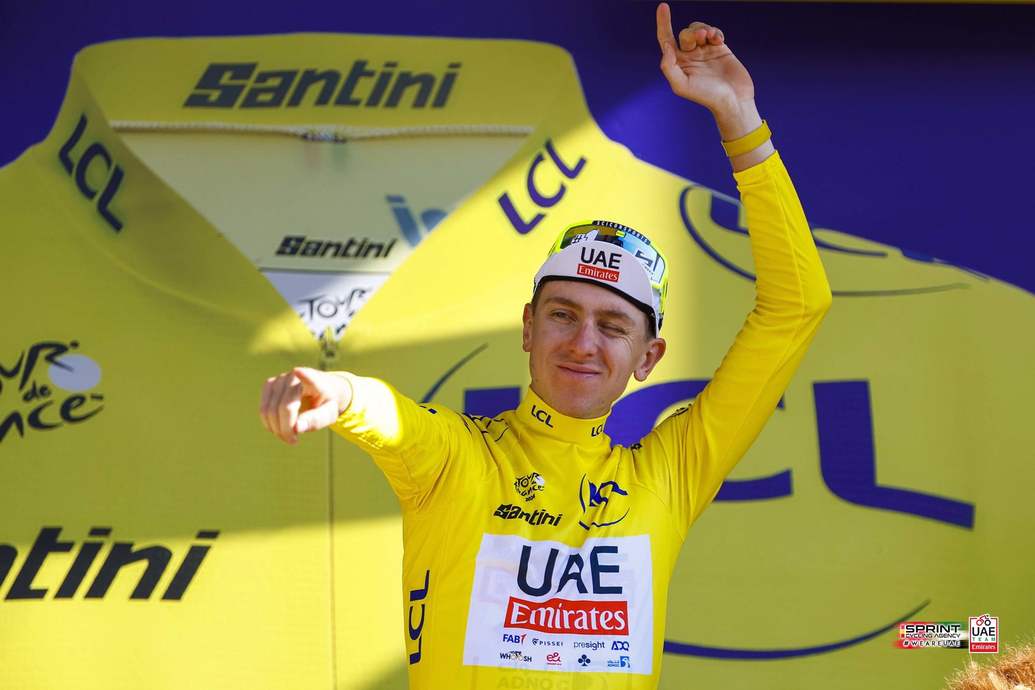 Pogacar calla a sus críticos y al Visma en el Tour 2024 con estas