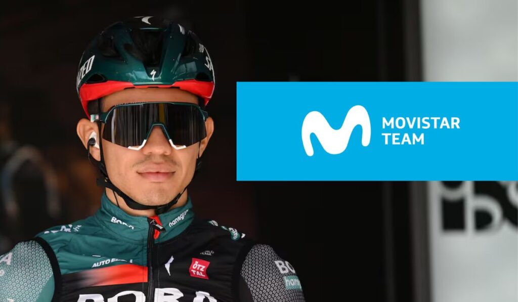 Sergio Higuita Movistar Team logo