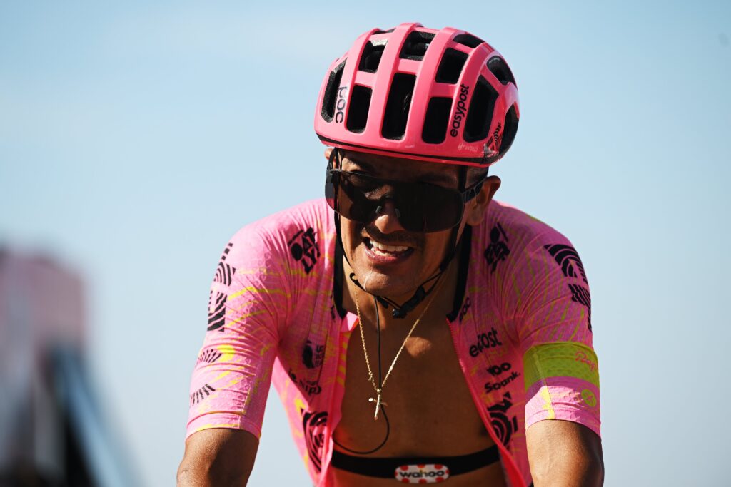 Richard Caraáz sufriendo