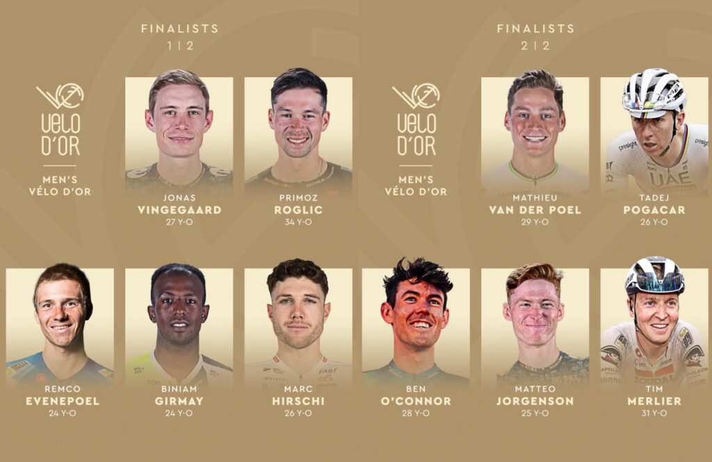 Velo d'Oro nominados 2024