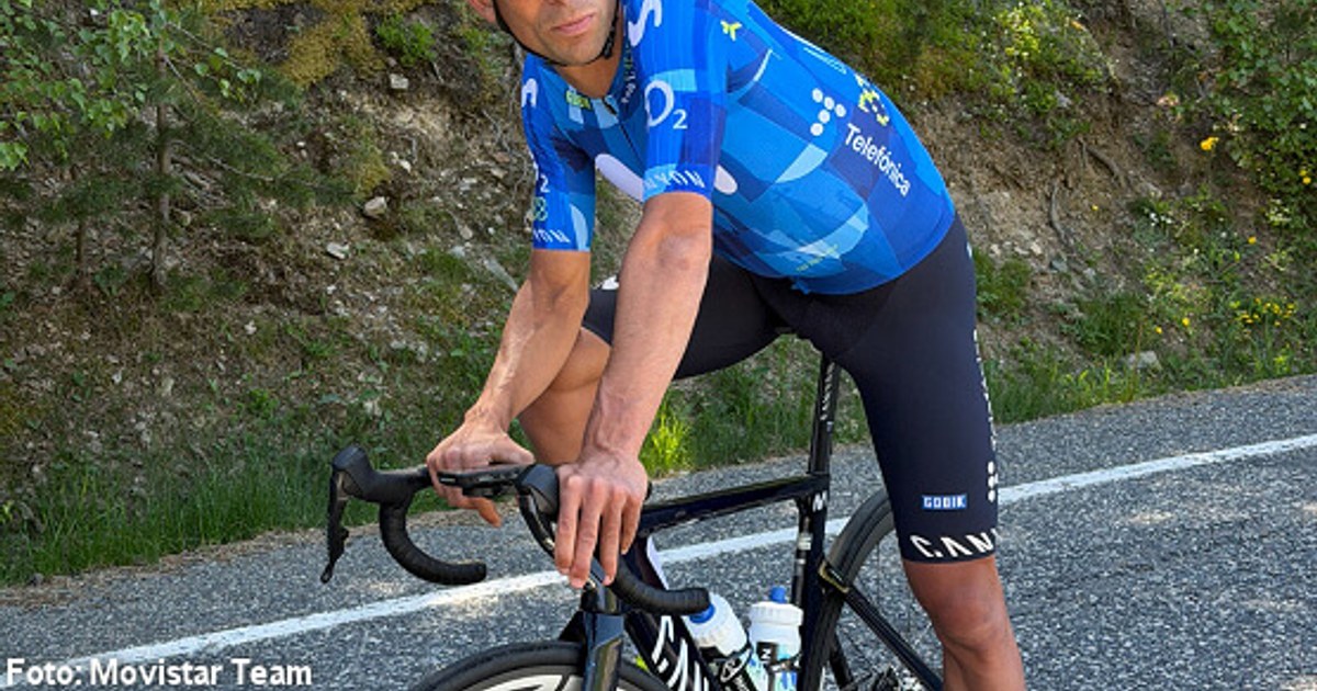 Movistar lleva a Gaudí al Tour con un maillot especial Corredor del Movistar Team con el maillot especial del Tour de Francia 2026