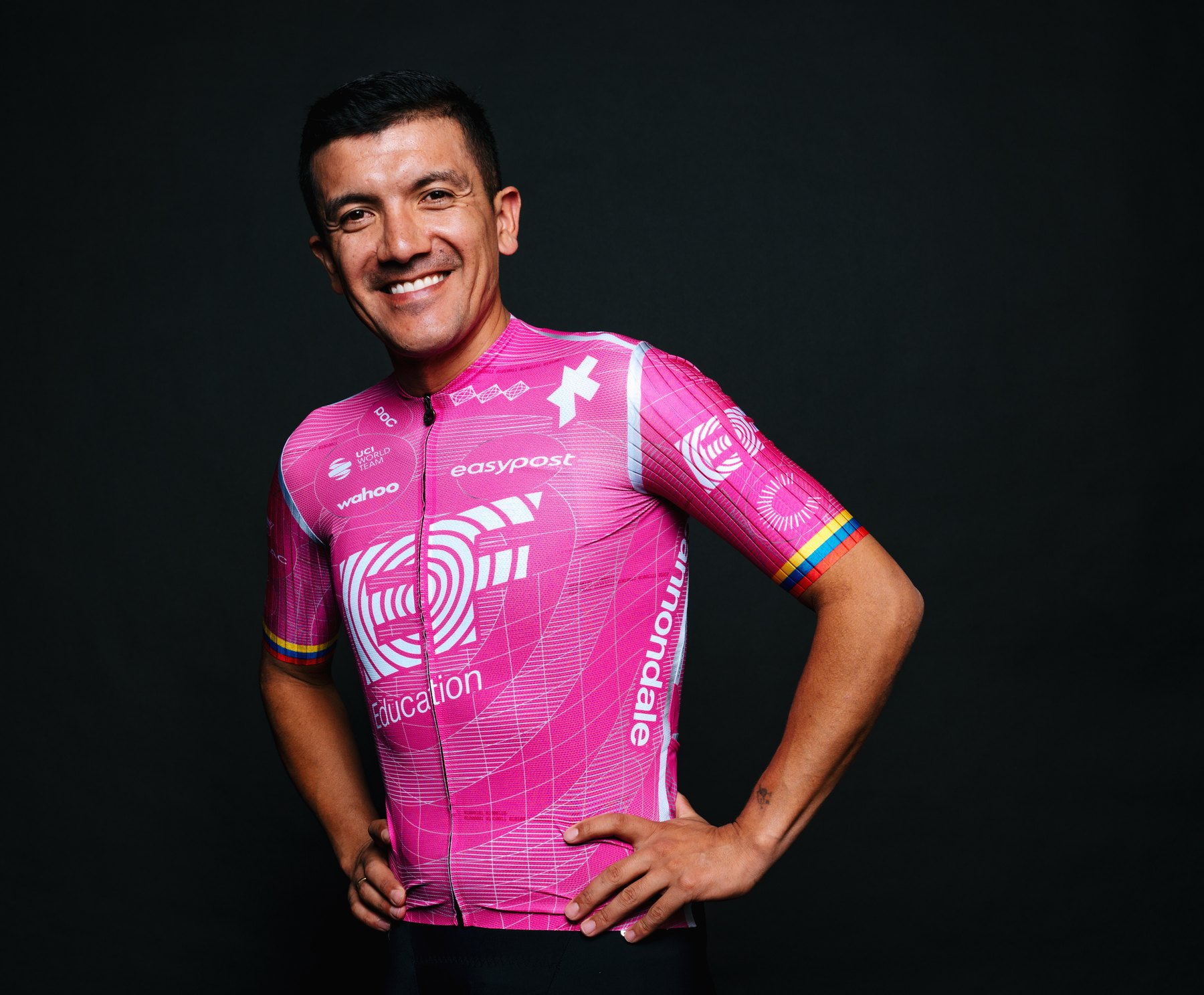 Así les fue a los latinoamericanos en la etapa 3 del Tour de Suiza Richard Carapaz con el uniforme 2026 de EF Education-EasyPost