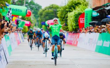Cristian Vélez golpea primero en la Vuelta de la Juventud Cristian Vélez gana la etapa 1 de la Vuelta de la Juventud 2026