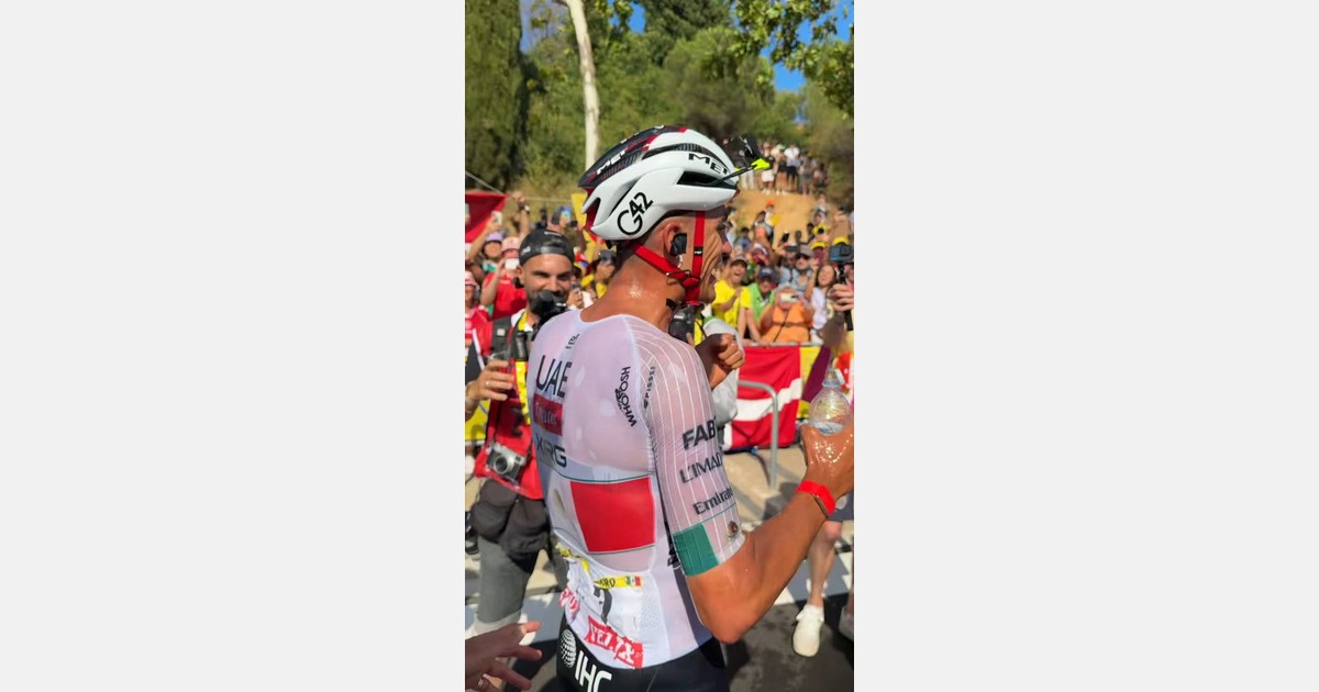 Así ganó Del Toro la etapa 2 del Tour 2026 Isaac Del Toro celebra tras ganar la etapa 2 del Tour de Francia 2026