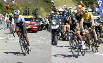 Los mejores duelos Chris Froome vs Nairo Quintana Nairo Quintana y Chris Froome durante el duelo del Tour de Francia 2015