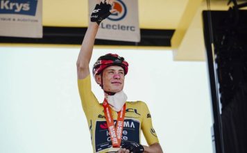 Jonas Vingegaard abandona el Tour de Francia 2026 y McNulty es atropellado Jonas Vingegaard líder del Tour de Francia 2026 tras la etapa 2