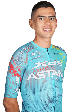 Harold Tejada con XDS Astana Team en el Tour de Francia 2026