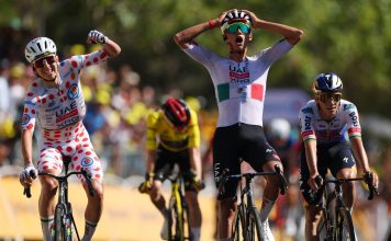 ¿Por qué Isaac Del Toro lidera a Latinoamérica tras etapa 12? Isaac Del Toro celebra la victoria en la etapa 2 del Tour de Francia 2026 en Barcelona
