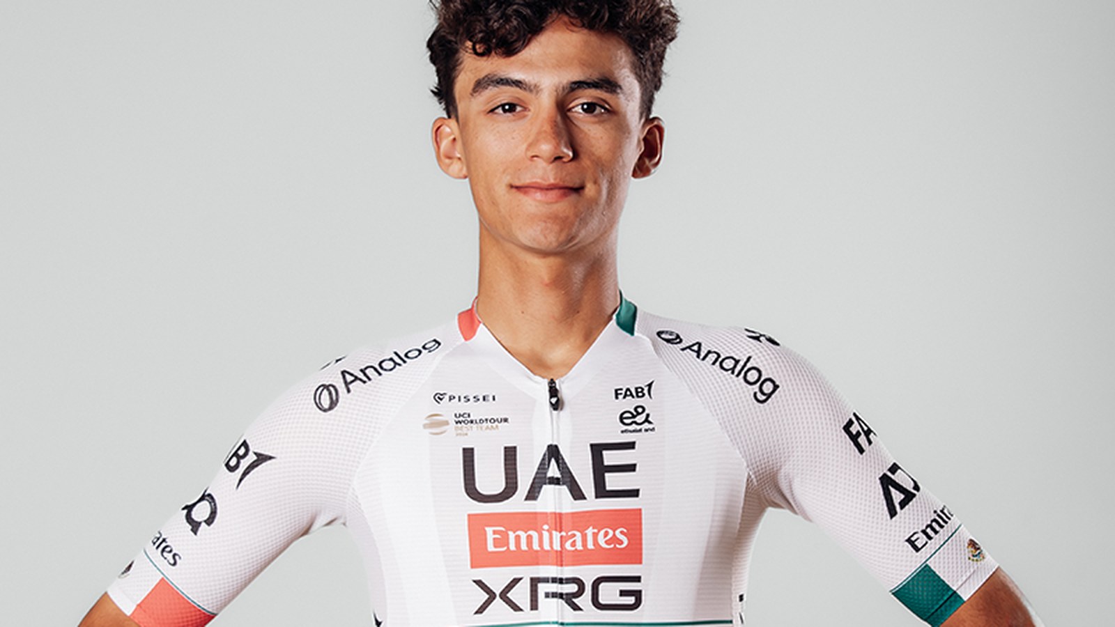 Isaac Del Toro con UAE Team Emirates-XRG en el Tour de Francia 2026