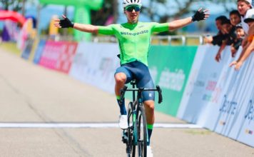 Jaider Muñoz gana en La Antena y Sistecrédito domina Jaider Muñoz gana la etapa 5 de la Vuelta de la Juventud 2026