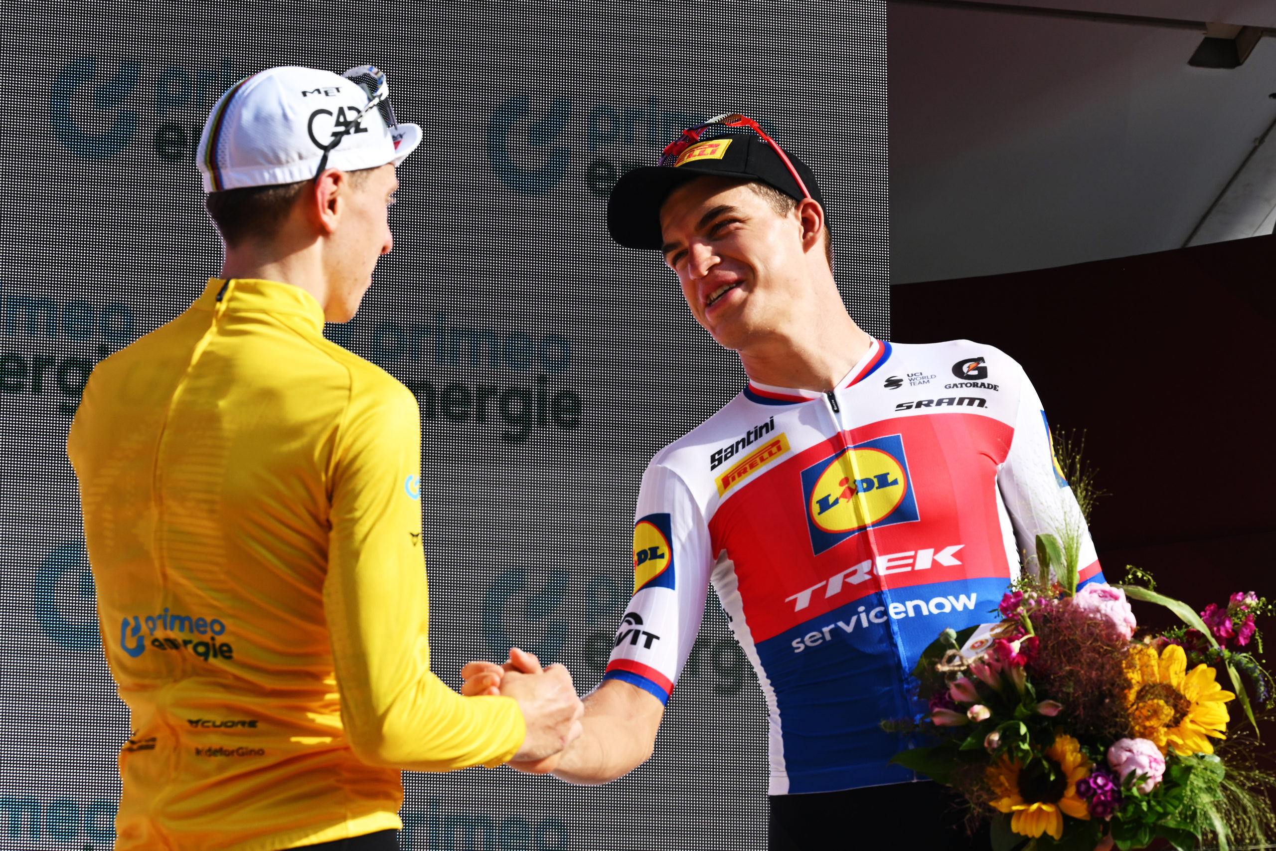 Tour 2026: posibles sorpresas de la etapa 4 en Foix Mathias Vacek en podio con Lidl-Trek, posible sorpresa de la etapa 4 del Tour de Francia 2026
