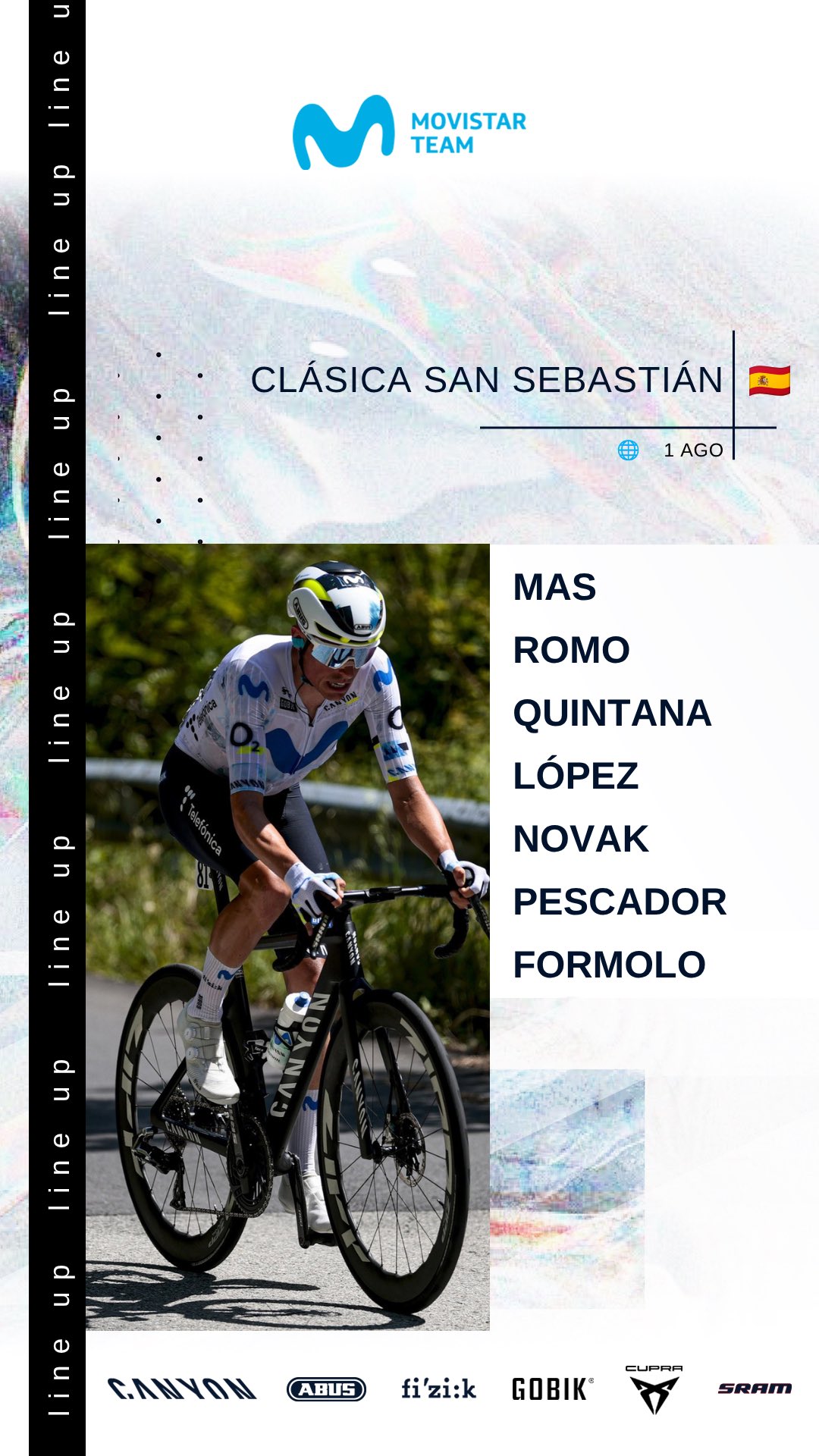 Nairo Quintana regresa a competir en la Klasikoa 2026 según Movistar Team