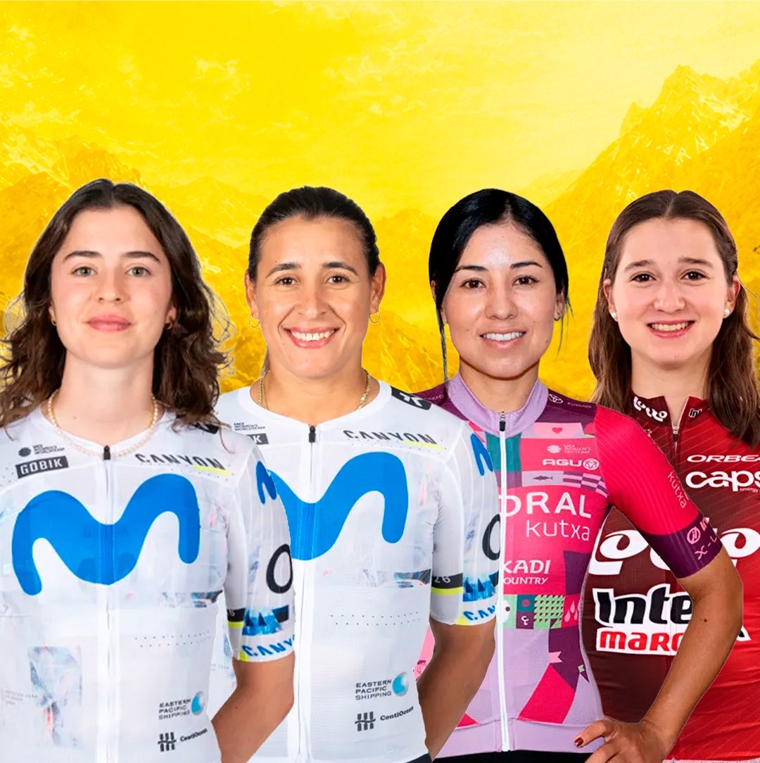 Latinoamericanas Tour de Francia Femenino 2026 según publicación de Rodri Sabato