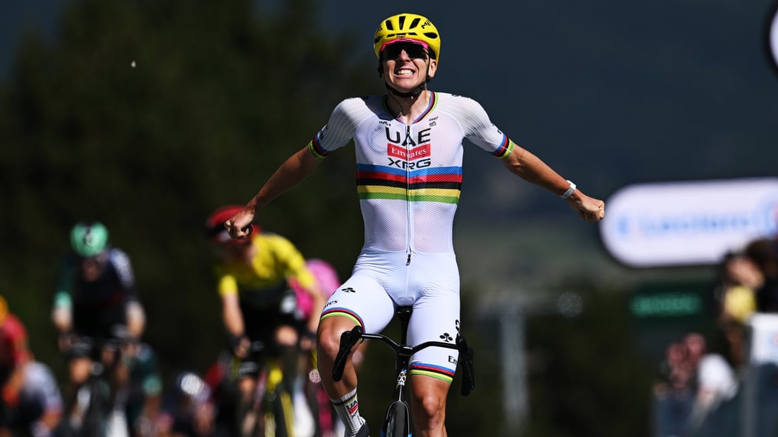 Tour de Francia 2026: noticias, etapas y clasificación actualizada Tadej Pogacar gana la etapa 3 del Tour de Francia 2026 en Les Angles