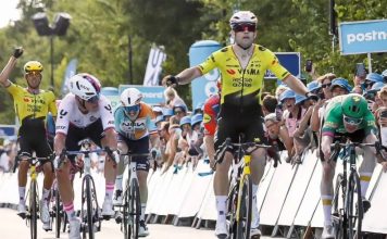 Wout van Aert golpea primero en la Vuelta a Dinamarca 2026 Wout van Aert golpea primero en la Vuelta a Dinamarca 2026