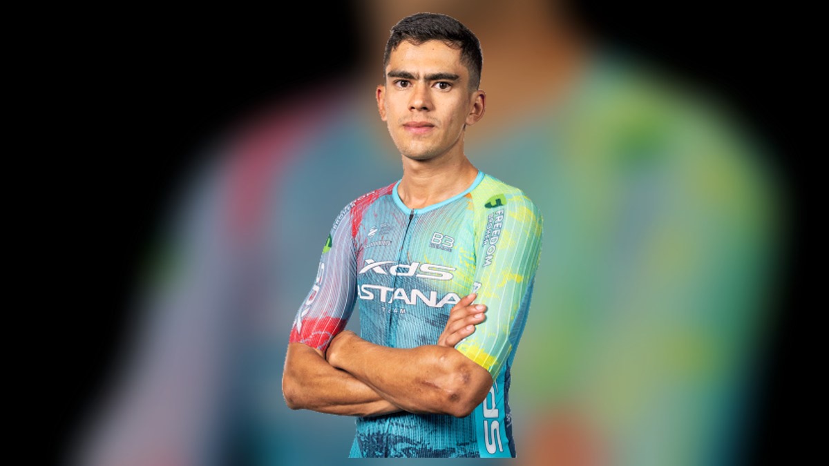 Harold Tejada en una imagen interna de La Vuelta 2026