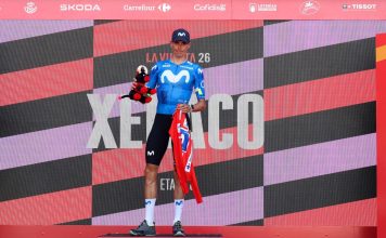 Clasificación general Vuelta a España 2026: Enric Mas es líder Enric Mas con el maillot rojo tras la etapa 8 de La Vuelta 2026