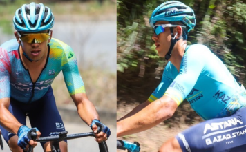 Harold Tejada quiere revancha en La Vuelta a España Harold Tejada con XDS Astana