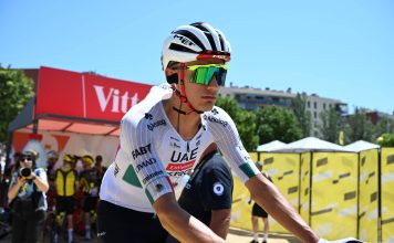 Isaac Del Toro en el Tour de Alemania 2026: segundo en la etapa 1 Isaac Del Toro en el Tour de Alemania 2026 - UAE Team Emirates XRG
