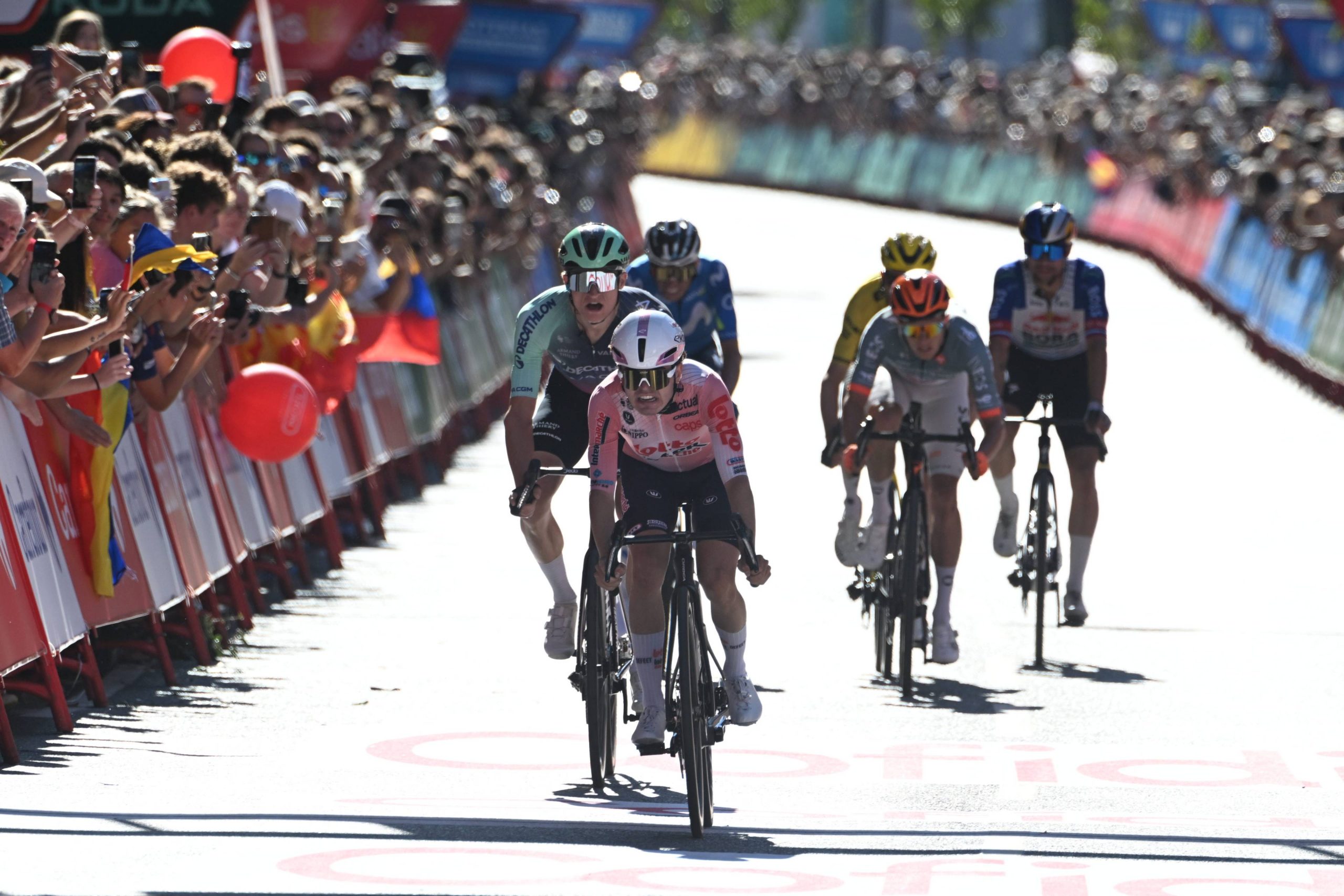 Jarno Widar en la Vuelta a España 2026