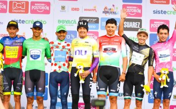 Alto El Sifón, el gigante que espera a la Vuelta 2026 Podio de ganadores de la CRI en la Vuelta a Colombia