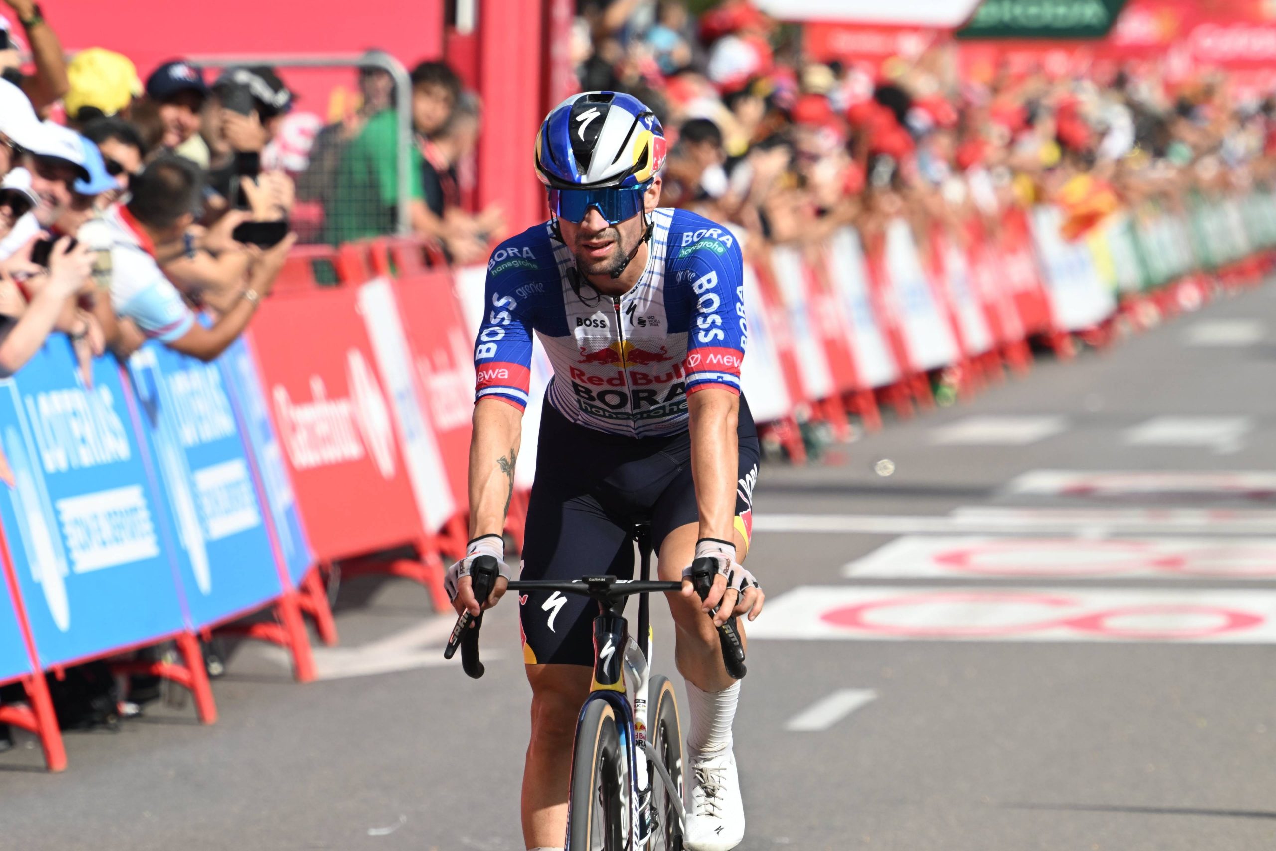 Primoz Roglič, principal rival de Enric Mas en la Vuelta a España 2026