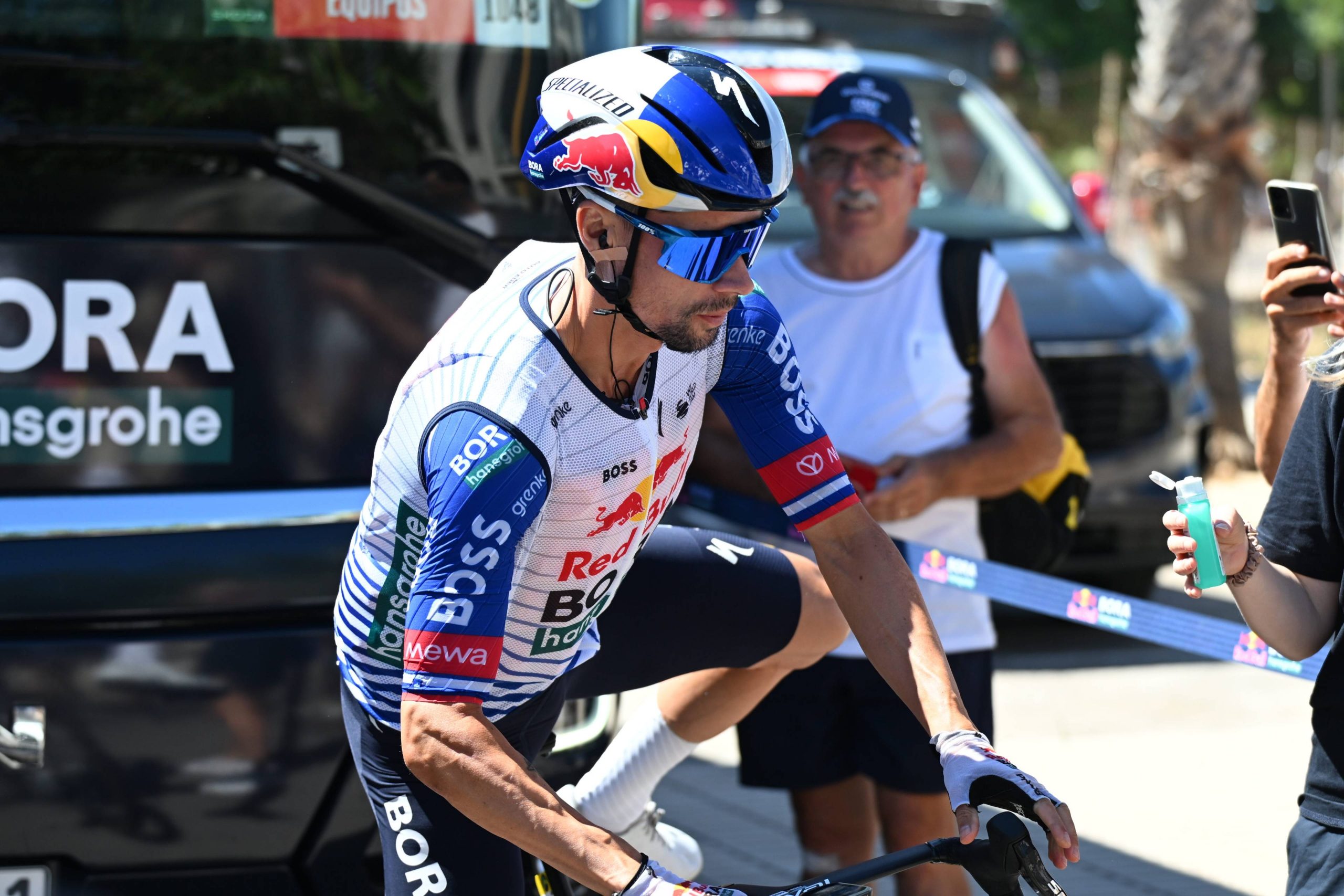 Primoz Roglič, segundo en la clasificación general de la Vuelta a España 2026