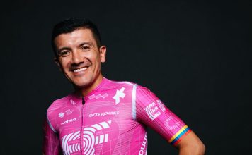 Richard Carapaz roza la gloria en San Sebastián Richard Carapaz roza la gloria en San Sebastián