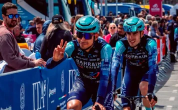 Colombianos en la etapa 4 de la Vuelta a España 2026: opciones en Andorra Santiago Buitrago Bahrain Victorious Vuelta a España 2026