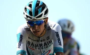 Santiago Buitrago en carrera