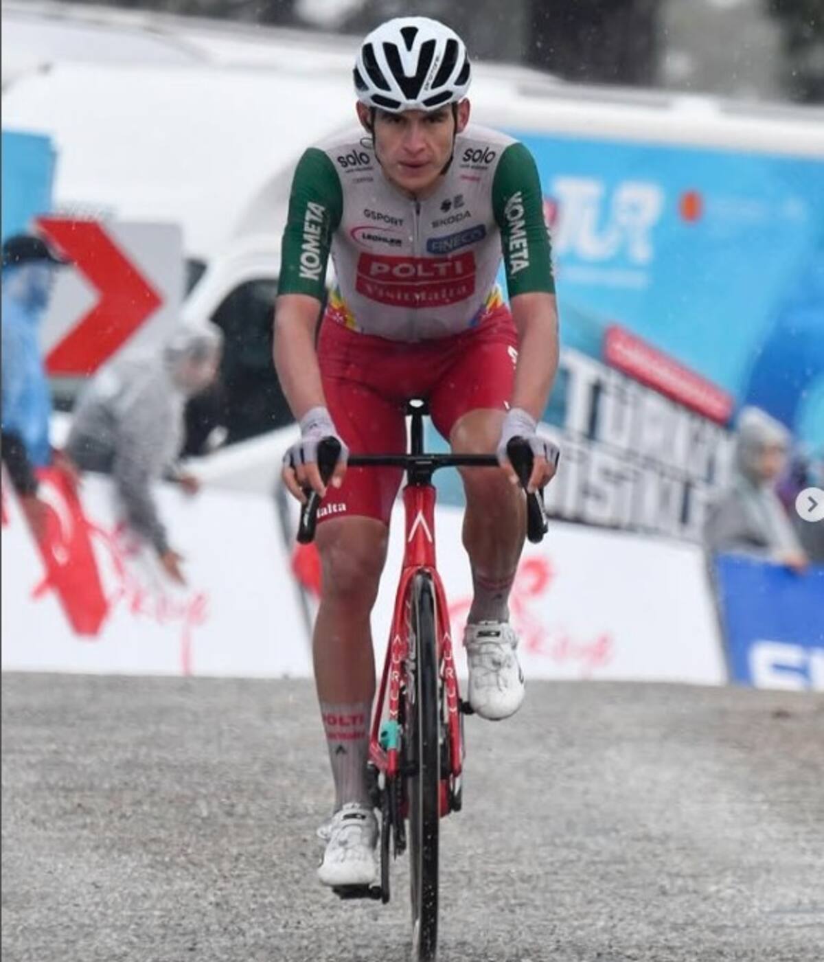 Germán Darío Gómez en el Tour de Turquía