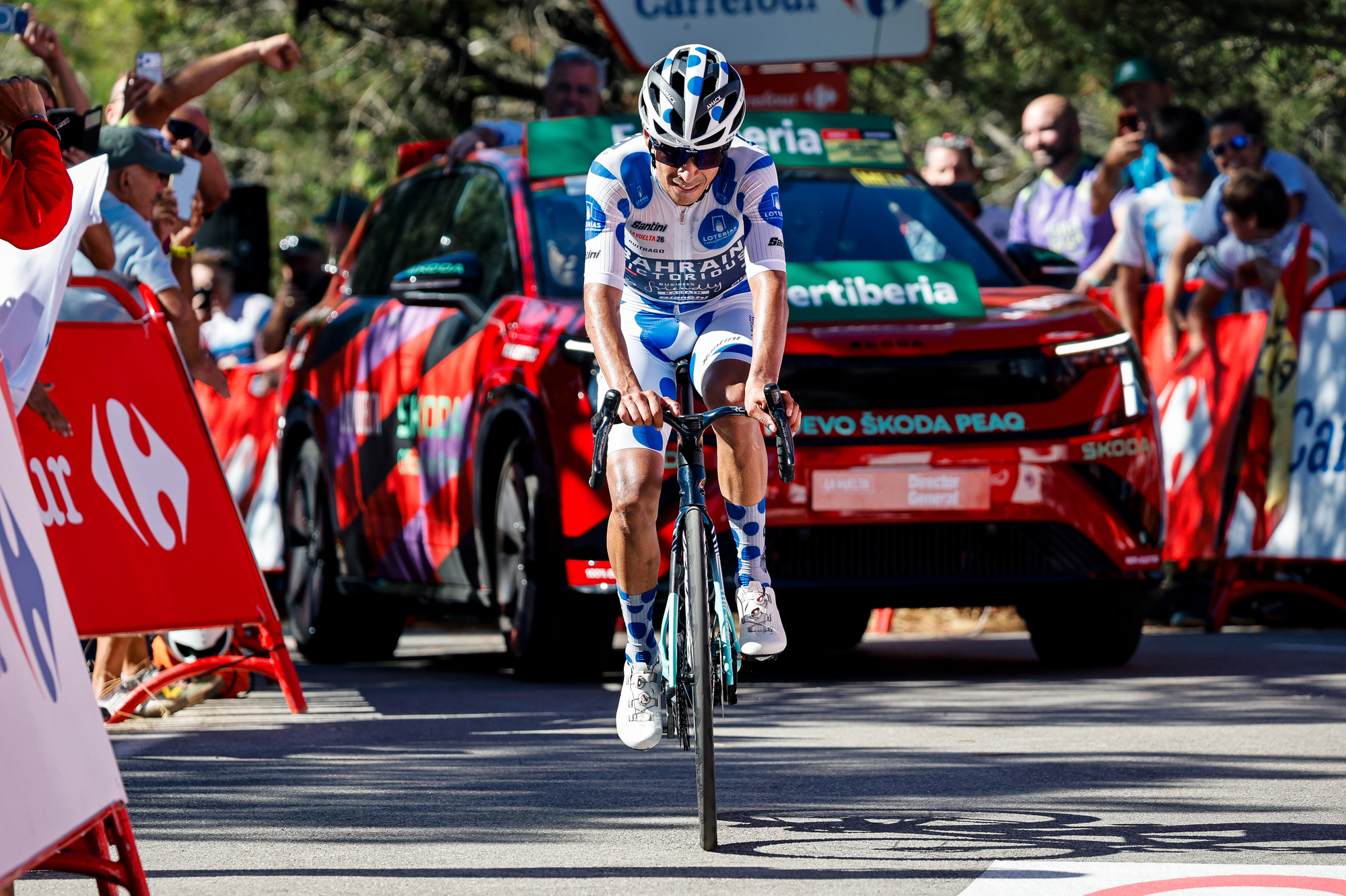 Santiago Buitrago durante la Vuelta a España 2026