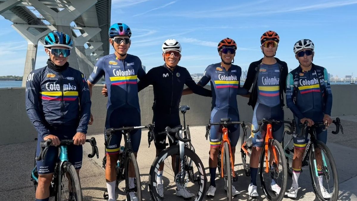 Nairo Quintana y la selección Colombia en el Mundial de Montreal 2026