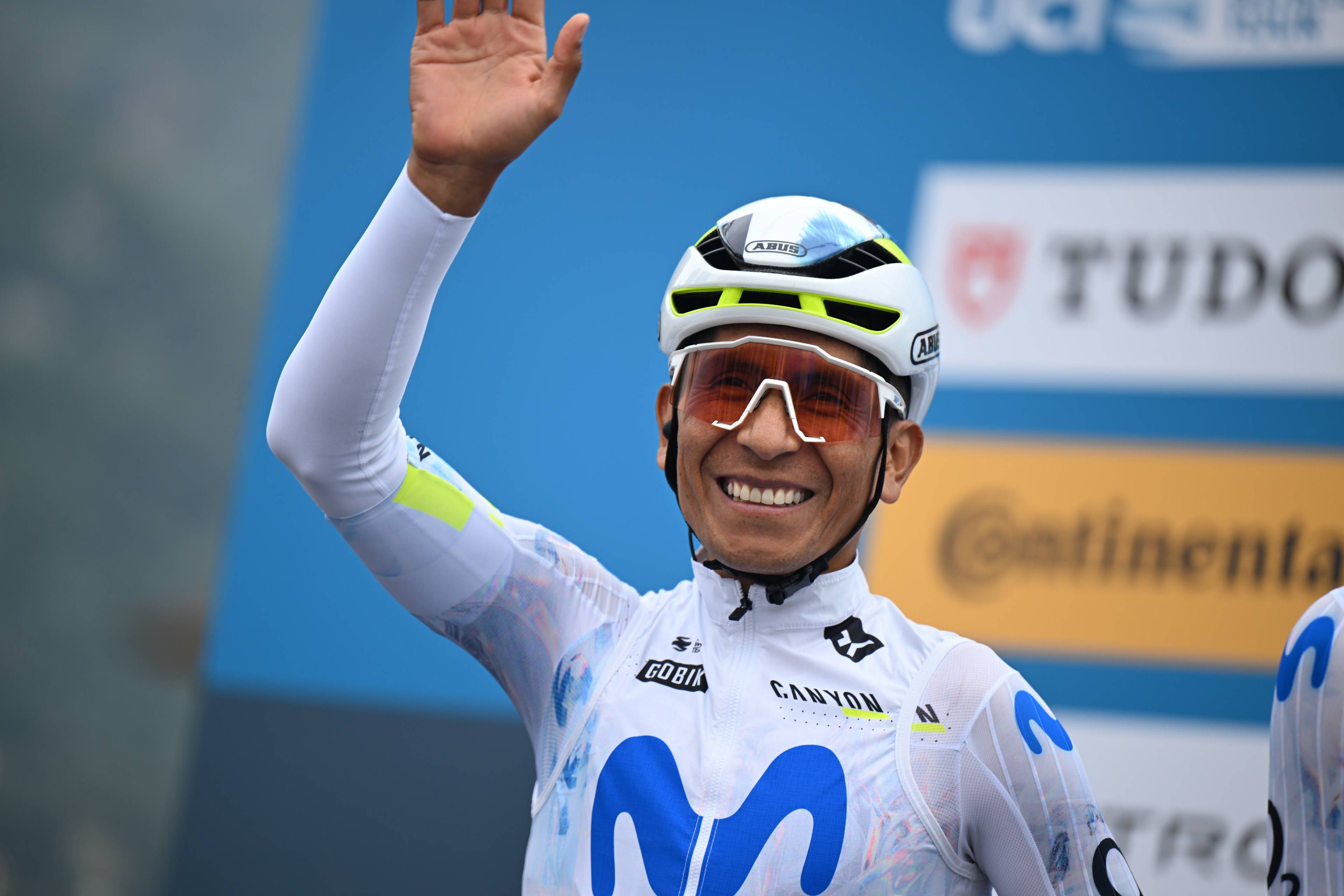 Nairo Quintana en el Campeonato Mundial de Ciclismo de Ruta 2026 en Montreal