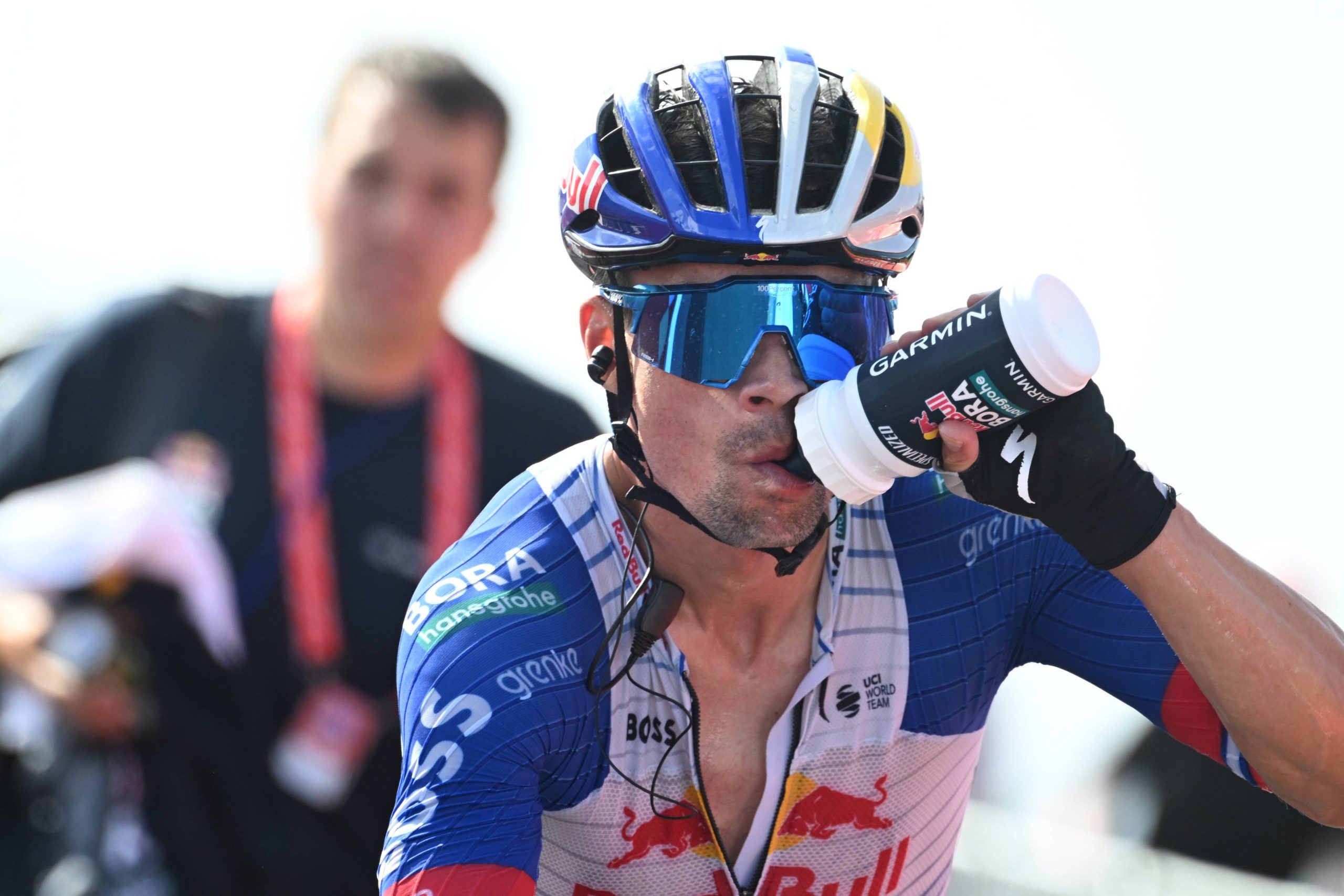Primoz Roglič en la Vuelta a España 2026, segundo en la clasificación general a 1 minuto 45 segundos