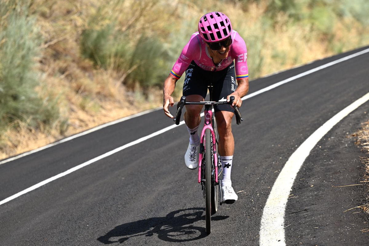 Richard Carapaz durante La Vuelta a España 2026