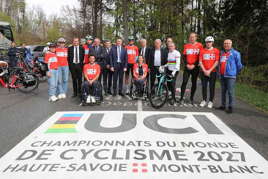 Mapa y sedes del Mundial de Ciclismo 2027