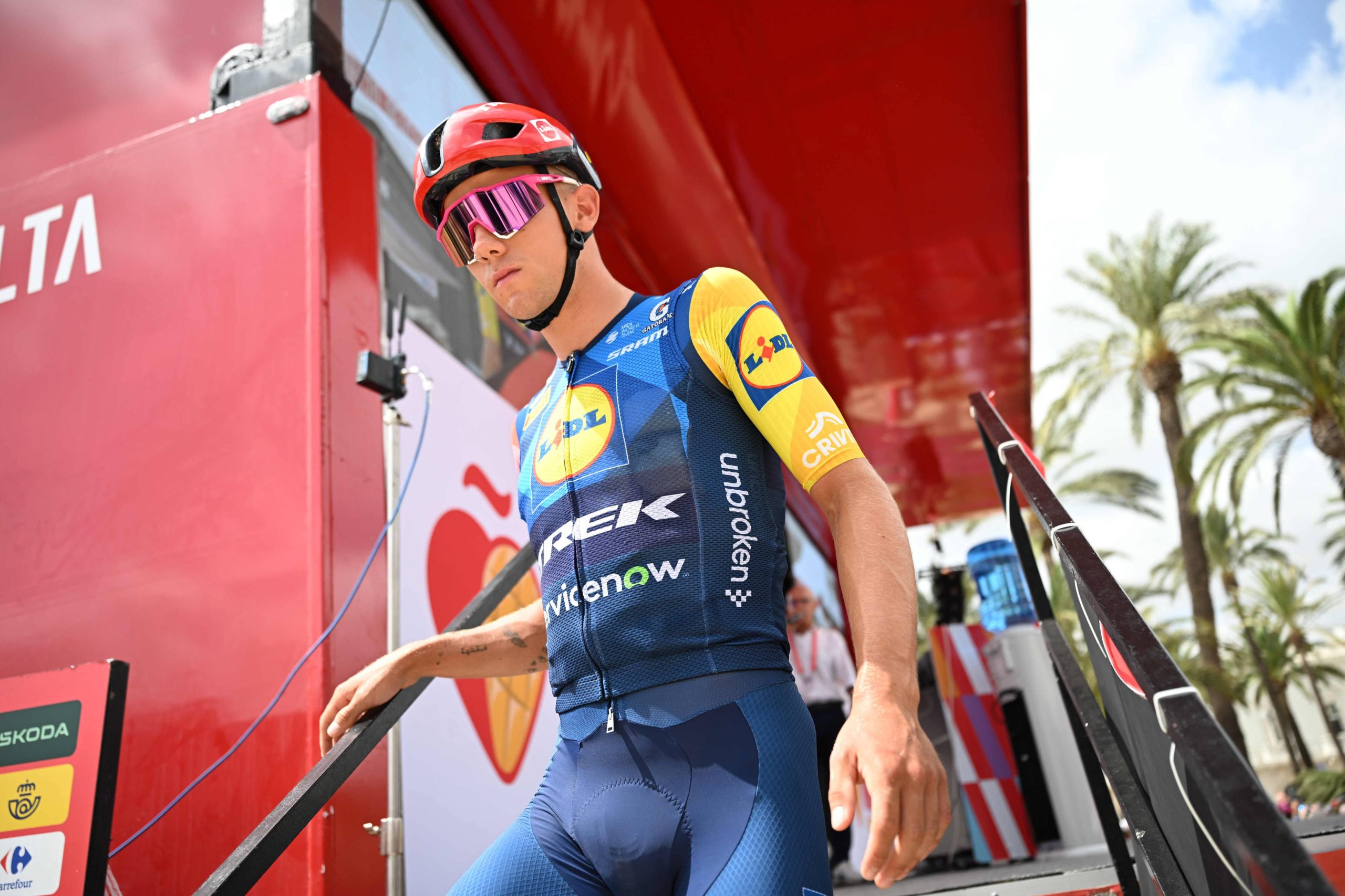 Thibau Nys en la Vuelta a España 2026, reemplazante de Mads Pedersen en el equipo Visma