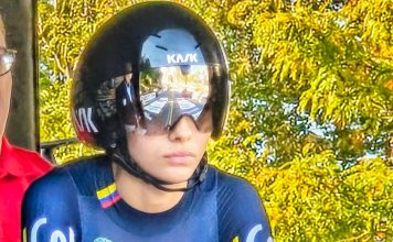 Zara Sofía Lamprea termina 14ª en el CRI júnior del Mundial de Ciclismo 2026 Zara Sofía Lamprea en el CRI júnior del Mundial de Ciclismo 2026 en Montreal