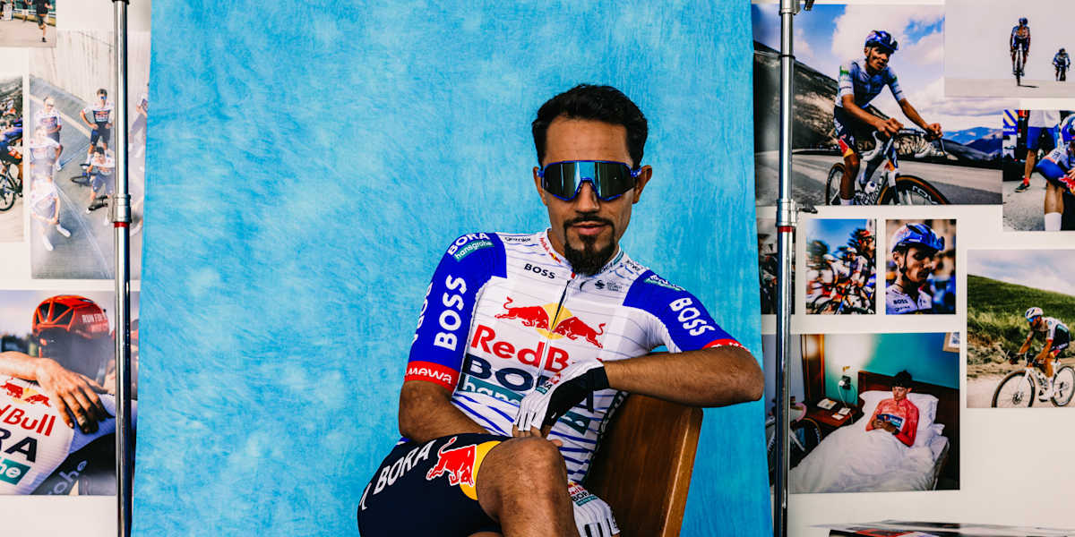 Daniel Felipe Martinez con el equipo Red Bull-BORA-hansgrohe