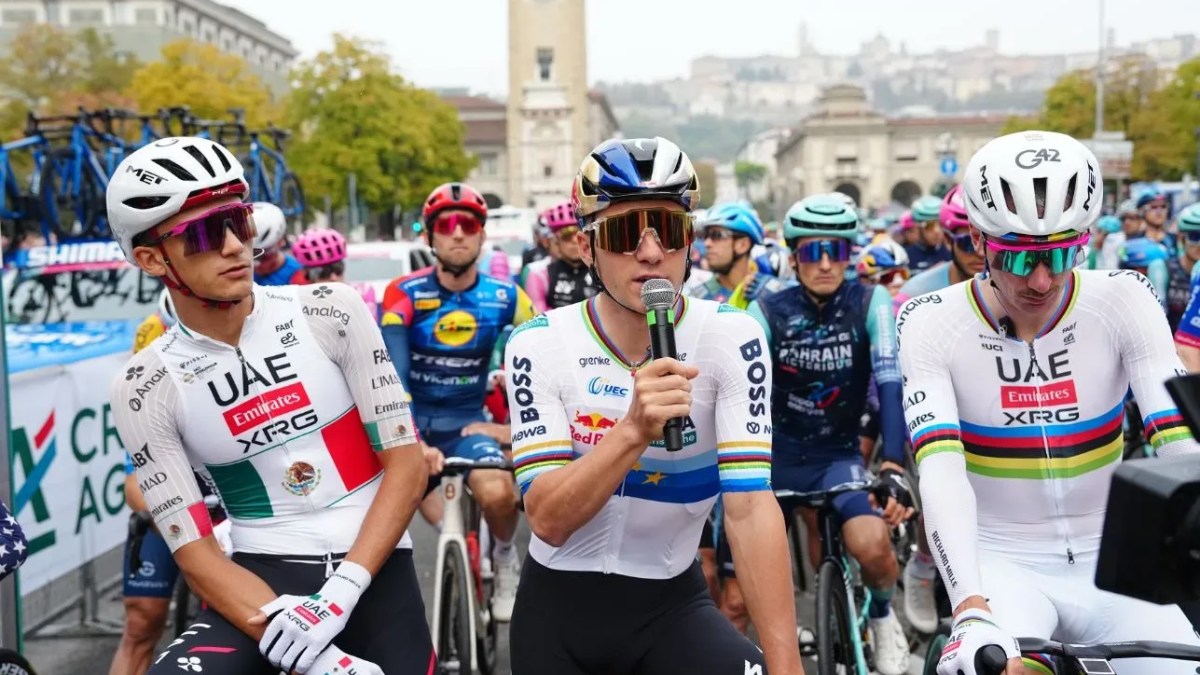 Isaac Del Toro durante Il Lombardia 2026